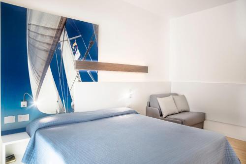 Postel nebo postele na pokoji v ubytování Hotel Antoniana