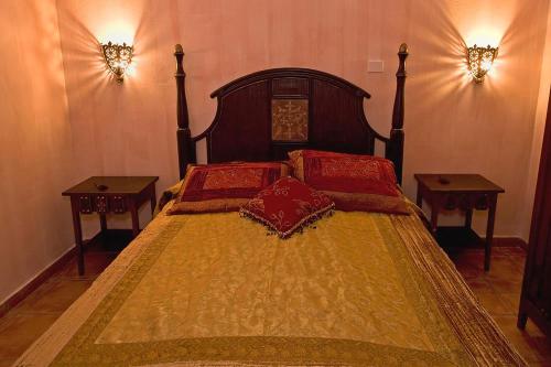 Ένα ή περισσότερα κρεβάτια σε δωμάτιο στο The Gomera Lounge