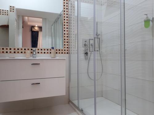 Koupelna v ubytování Clodio Rooms