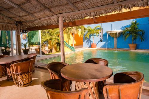 The swimming pool at or close to Hotel Acuario