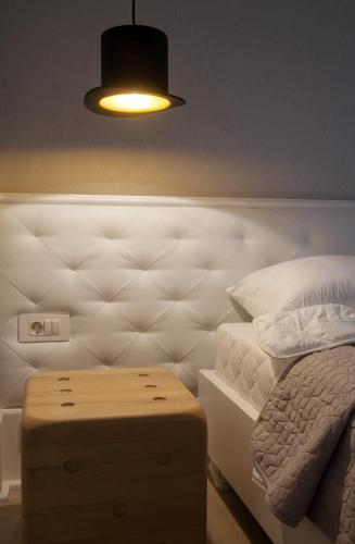 Кровать или кровати в номере Castello Boutique Hotel