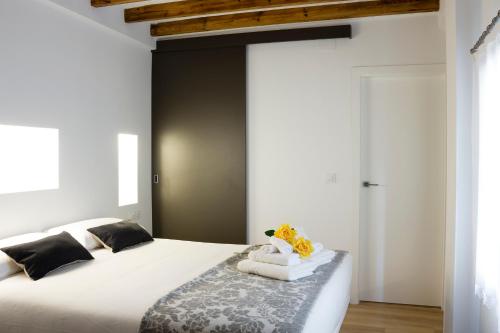 Ένα ή περισσότερα κρεβάτια σε δωμάτιο στο Casa Grimalt