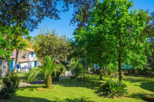 Jardín al aire libre en Baia D'Oro