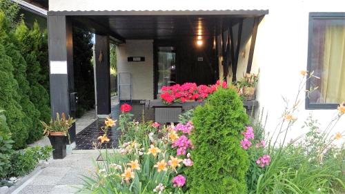 Κήπος έξω από το Aparthouse Ani