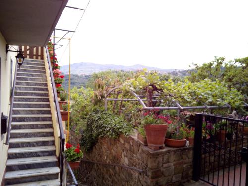 Balkon lub taras w obiekcie Casa Vacanze Alessia Pizza
