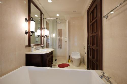 Koupelna v ubytování Luxury on Melaka River