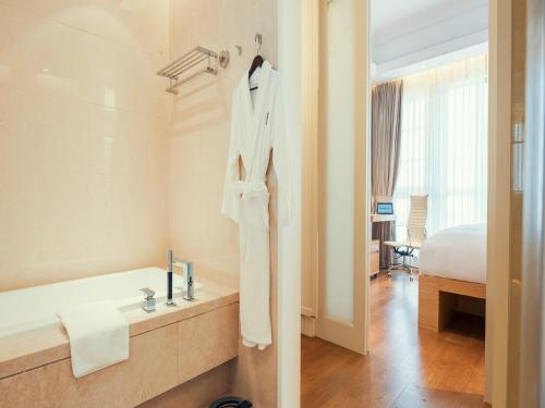Koupelna v ubytování Residence G Nanshan