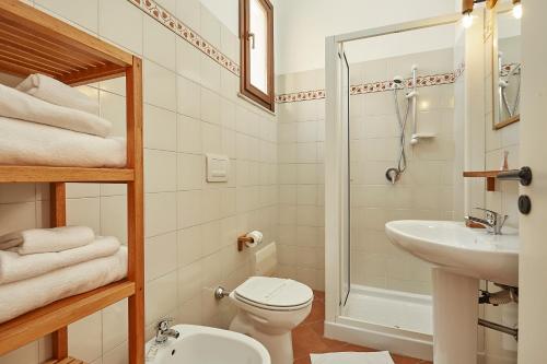 Koupelna v ubytování Residence Favignana