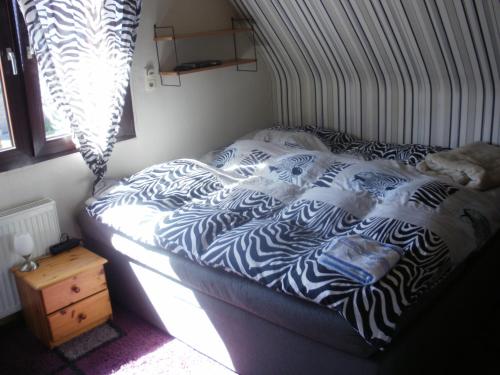 Ένα ή περισσότερα κρεβάτια σε δωμάτιο στο Apartment Monika