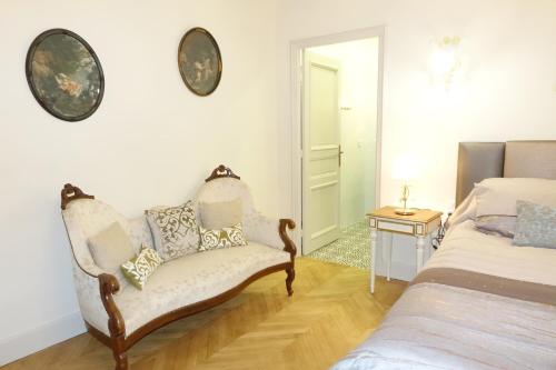 Katil atau katil-katil dalam bilik di Hotel D´ Alfonce