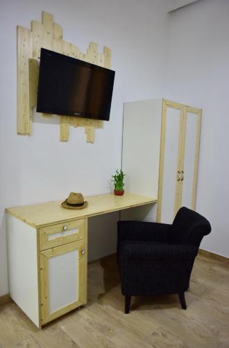 TV o dispositivi per l'intrattenimento presso Villa Mariza 1920