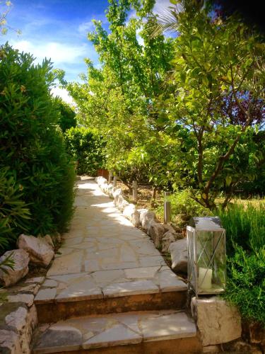 Jardín al aire libre en La Bastide de Freinet