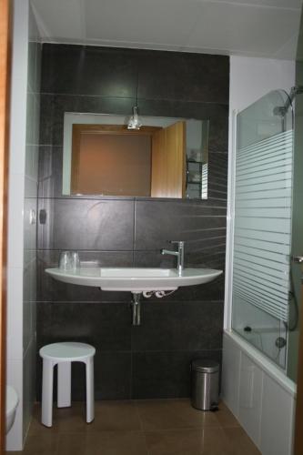 Phòng tắm tại Hotel Ciutat de Carlet