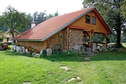 Zahrada ubytování Penzion Kaminek