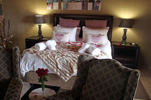 Katil atau katil-katil dalam bilik di Belle Vue Guesthouse