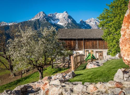 Un paisaje natural cerca de la estancia rural