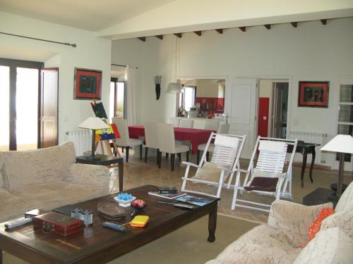 Posezení v ubytování Dona Maria 66