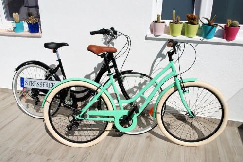 Jízda na kole v ubytování Stressfree Suite nebo okolí