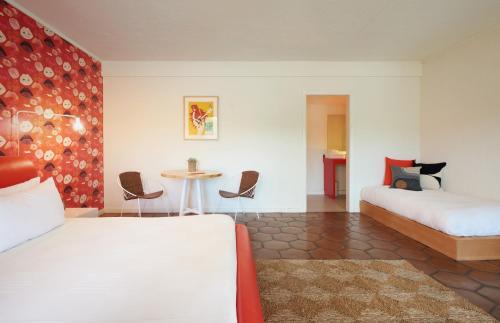 Postel nebo postele na pokoji v ubytování Austin Motel