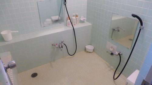 Koupelna v ubytování Kurumayama Kogen Guesthouse Urara