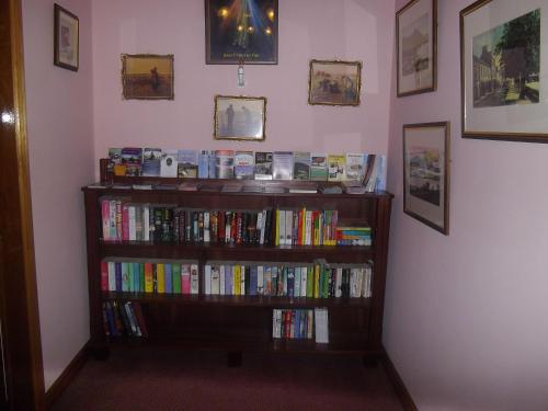 Biblioteca en el bed & breakfast