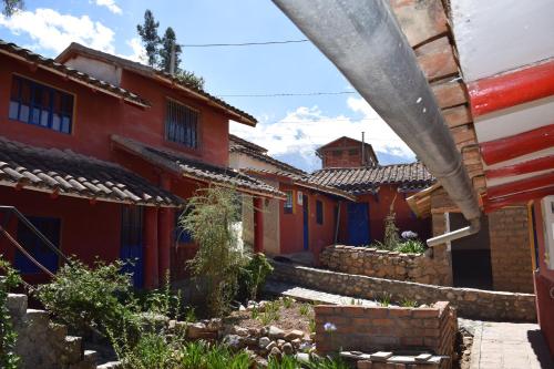 a view of a group of houses in a village at La Casita de mi Abuela in Mancos