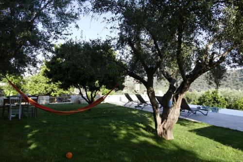 Κήπος έξω από το Villa Vigles