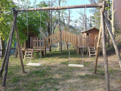 Ο χώρος παιχνιδιού για παιδιά στο Casa Vacanze Podere Ugolini