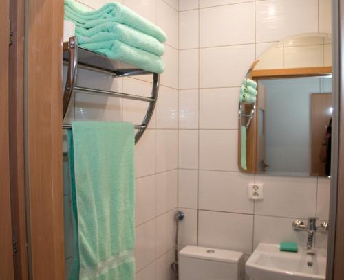 Kupatilo u objektu Apartament Rajska Centrum