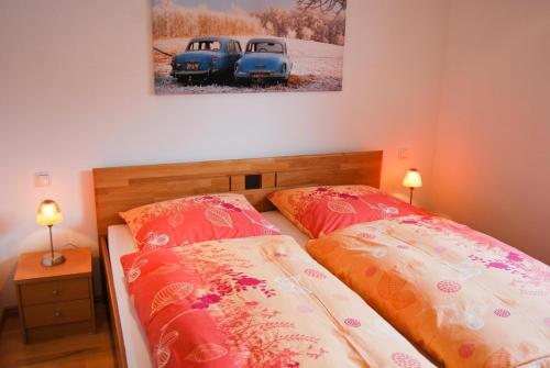 Кровать или кровати в номере Parahotel