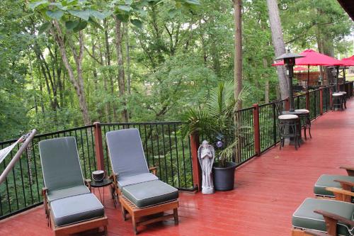 Balkoni atau teres di Brydan Suites