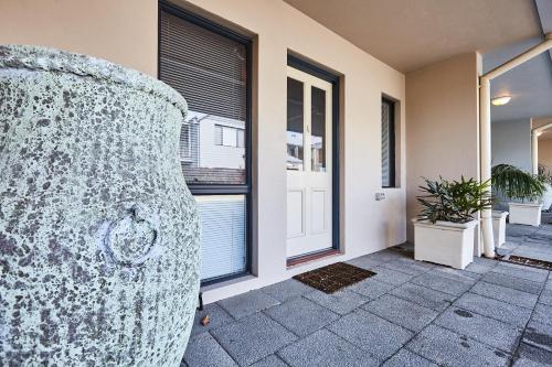 a view of a house from the front porch at Fremantle Townhouse Unit 4 in Fremantle