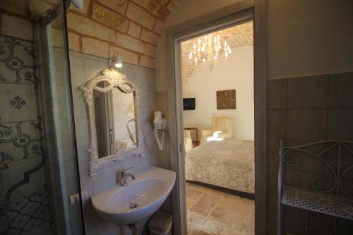 Koupelna v ubytování Il Gabellota Resort