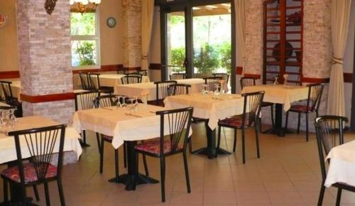 Restaurace v ubytování Albergo Rosa & Cosetta