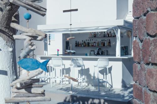Lounge alebo bar v ubytovaní Selini Ηotel