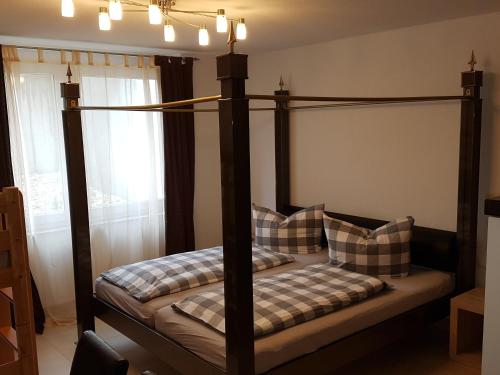 Postel nebo postele na pokoji v ubytování Ferienwohnungen Durgut