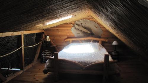 Postel nebo postele na pokoji v ubytování Lilaste