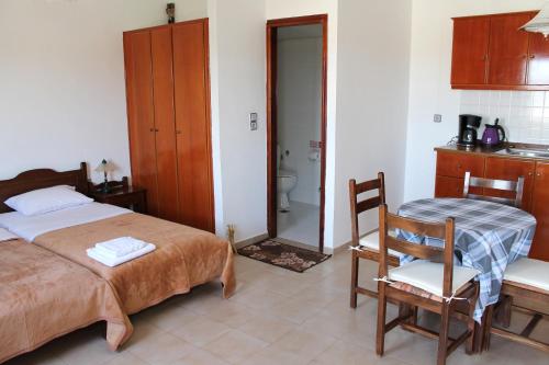 Postel nebo postele na pokoji v ubytování Flamingo Apartments