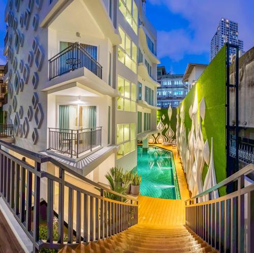 Πισίνα στο ή κοντά στο Anajak Bangkok Hotel - SHA Plus