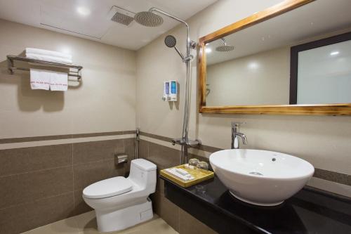 Phòng tắm tại Sapa Village Hotel