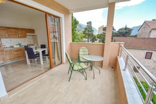 Μπαλκόνι ή βεράντα στο Bocche di Cattaro Apartments