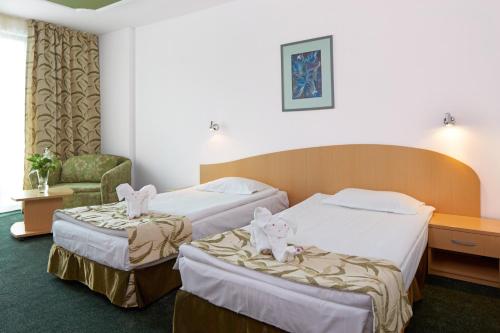 Katil atau katil-katil dalam bilik di Mena Palace Hotel - All Inclusive