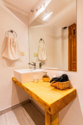 Koupelna v ubytování Calypso Cozy Suites