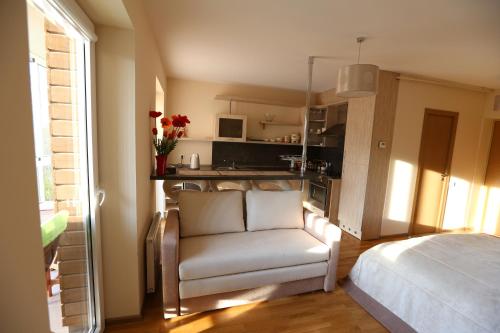 Cuina o zona de cuina de Forest apartment