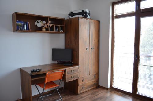 Кухня или мини-кухня в ART Apartments - Pomorie
