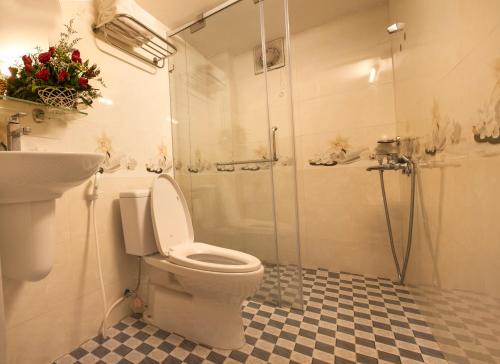 Koupelna v ubytování T&K Guesthouse