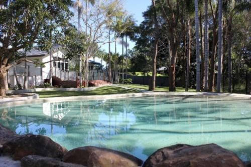 The swimming pool at or near Away on Belongil Fields