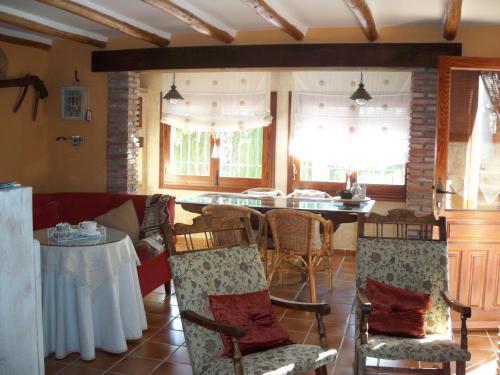 El Rincon de Pepa tesisinde bir restoran veya yemek mekanı