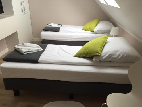Ein Bett oder Betten in einem Zimmer der Unterkunft Agroturystyka Listomie