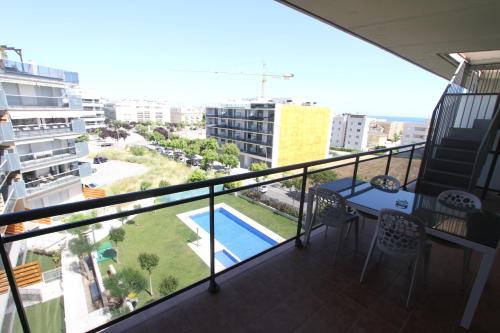 Πισίνα στο ή κοντά στο For a Stay Las Dunas